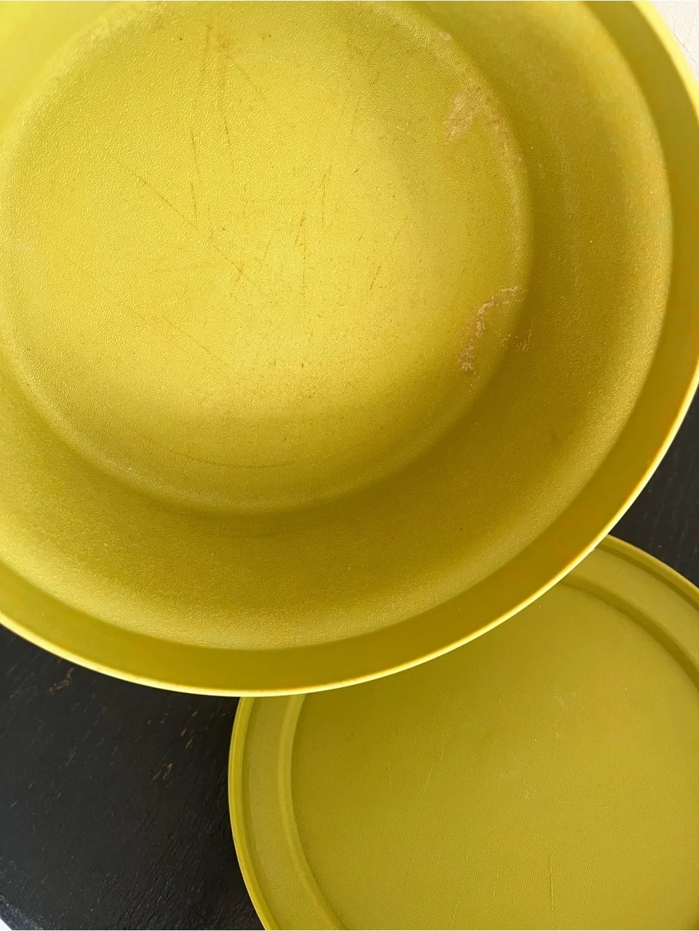 Vintage Olive Green 60’s 70’s Tupperware Container
